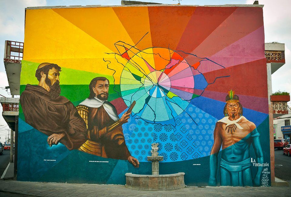 Muro colaborativo en Querétaro 