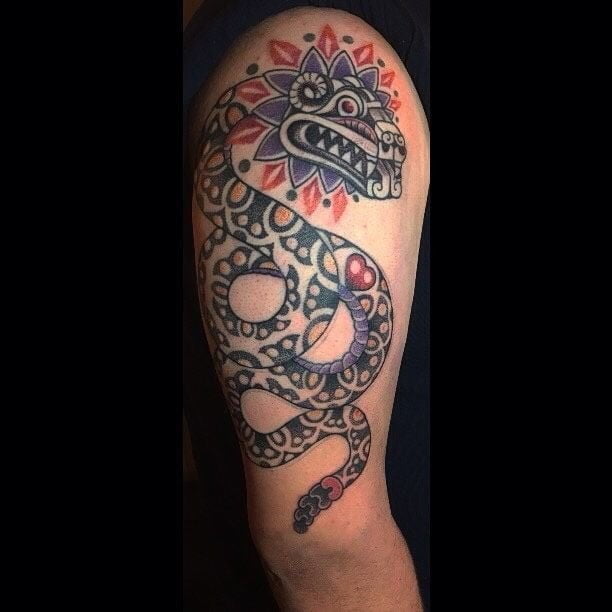 Quetzalcóatl por roxy tattoo