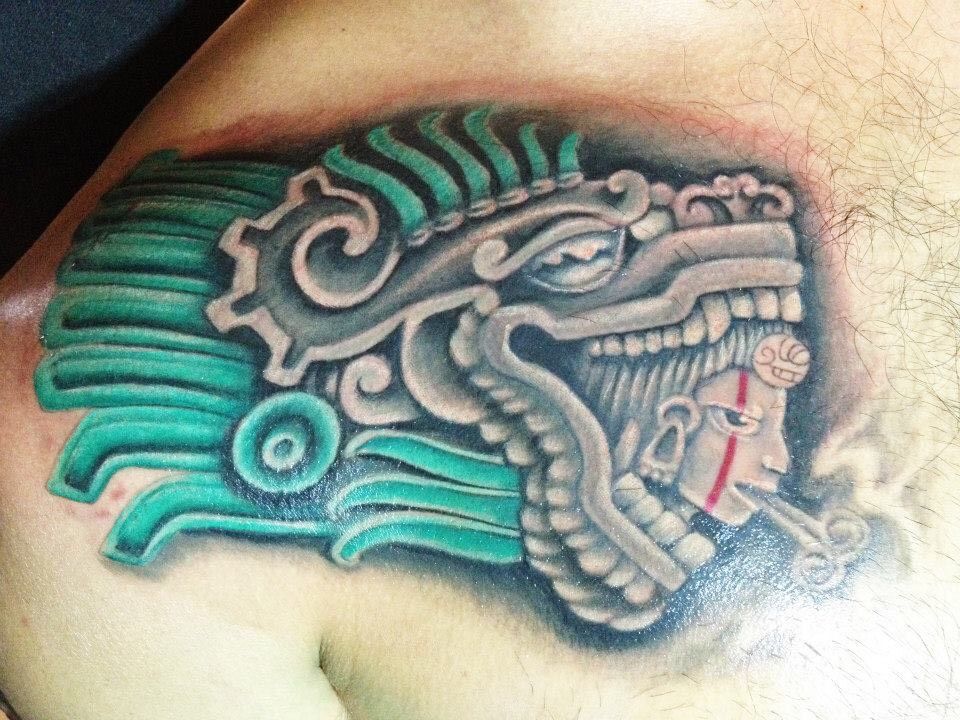 Quetzalcóatl por Ofrenda de sangre