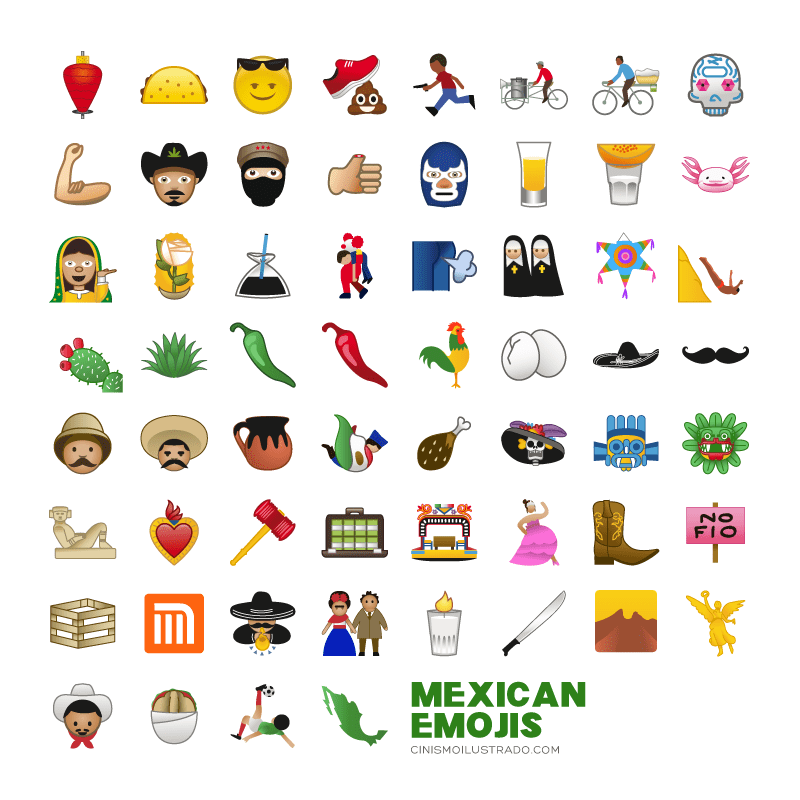 Emojis mexicanos