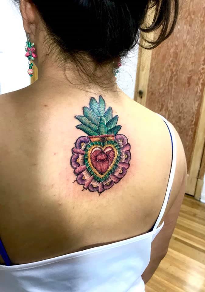 tatuaje bordado mexicano alberto rojo 5