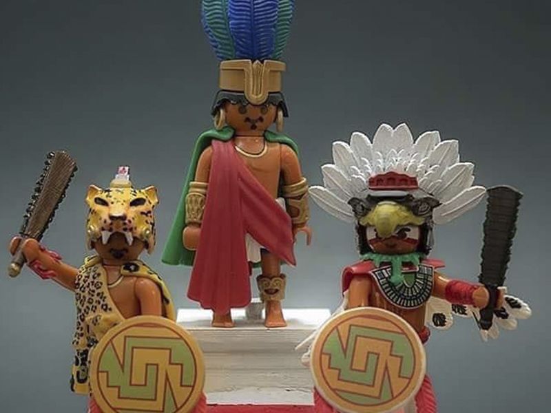 Con Playmobil recrean la historia y cultura de México (GALERÍA)