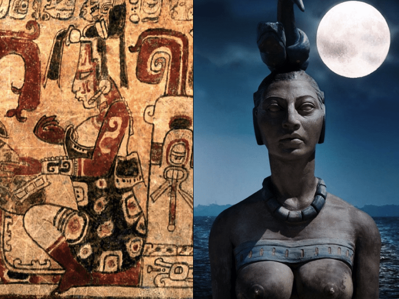 La leyenda de Ixchel, diosa maya de la luna: poderosa y destructiva