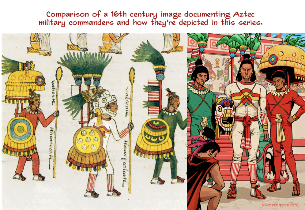 Aztec Empire comic