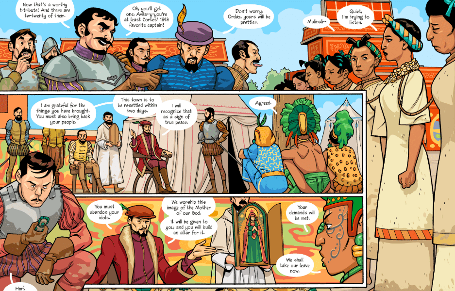 aztec empire comic 3