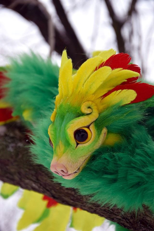 quetzalcoatl de peluche 8