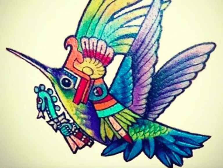 la leyenda del colibrí maya