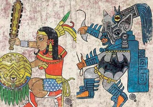 Neologismos en náhuatl sobre personajes y super héroes