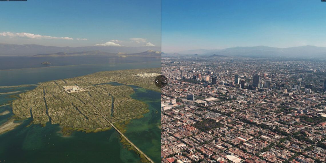 El Antes Y Ahora De Tenochtitlán En Una Imagen 3d De Su Reconstrucción ...